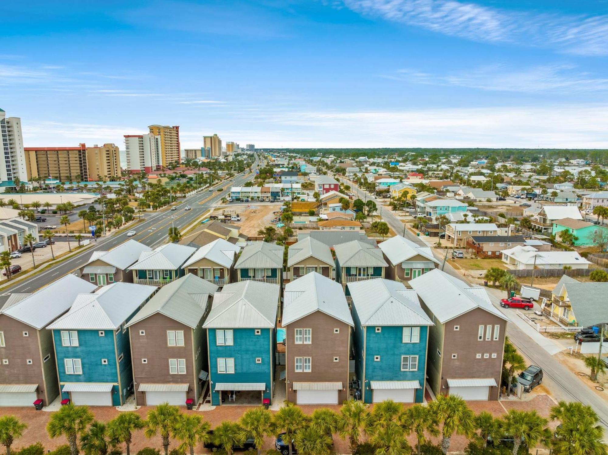 Crescent Moon Palace - A Luxury Home With Pool, Parking, Just Steps To The Beach Panama City Beach Buitenkant foto
